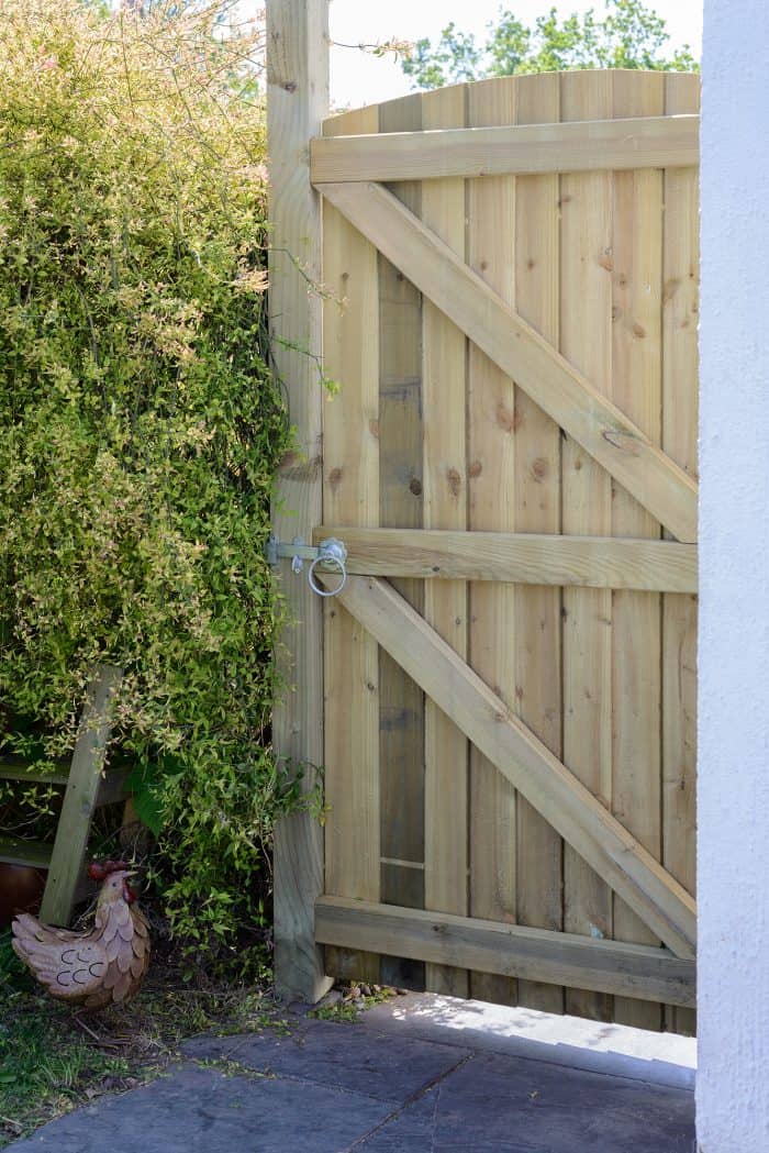 Arched Featheredge Gate 180cm AFG6