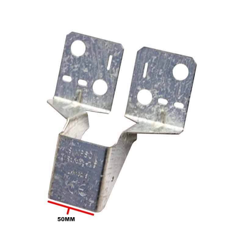 Joist Hanger 100 X 50mm UK Bricks, Timber, Pavers, and Building Supplies