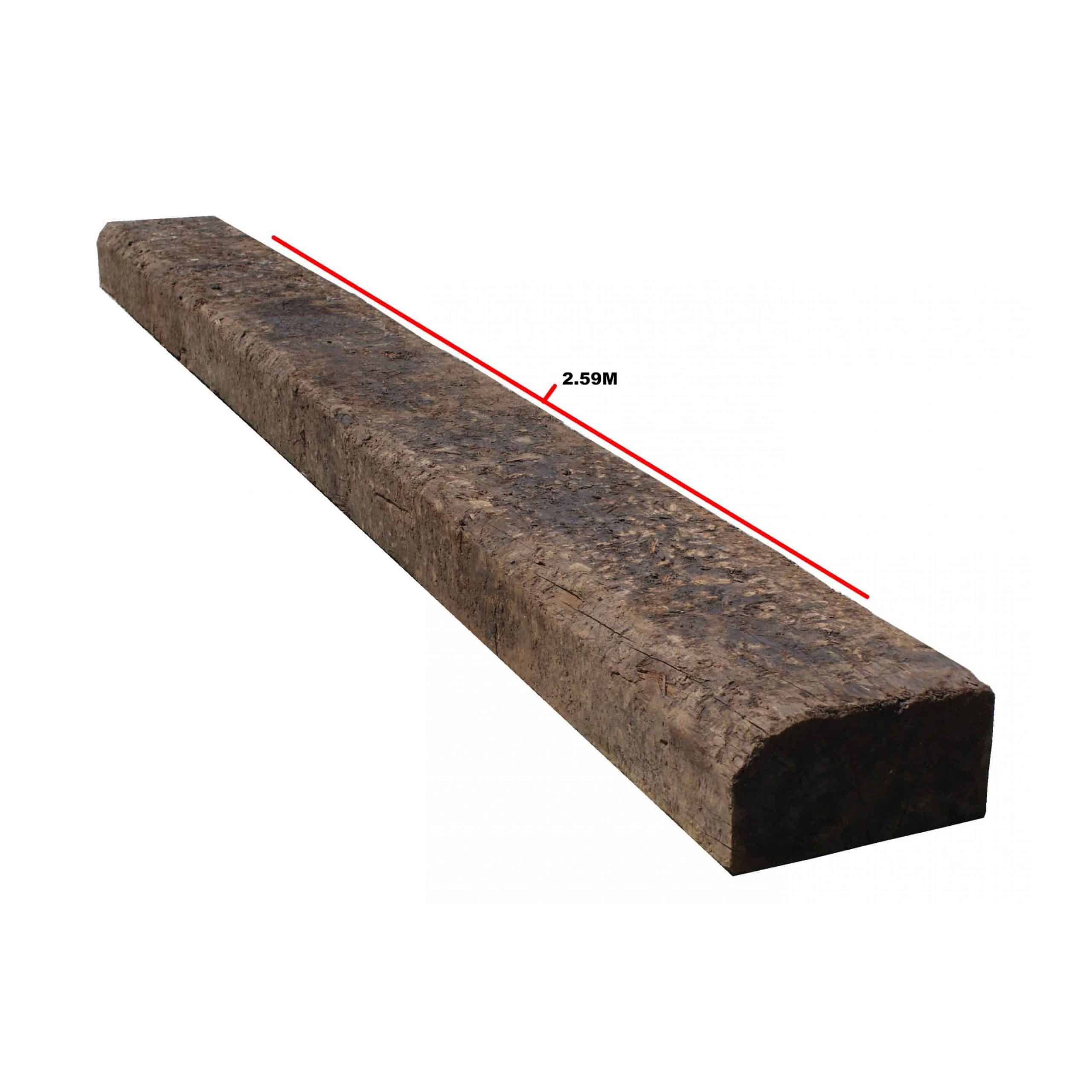 RECLAIMED RAILWAY SLEEPER (2.59M) EACH Buildland Ltd
