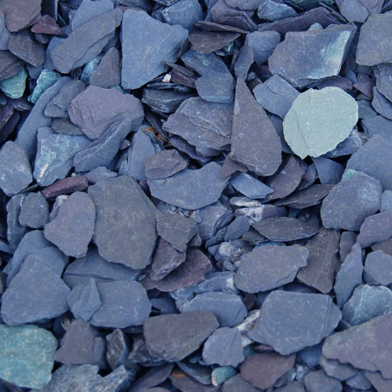 SLATE BLUE CHIPPINGS (20MM) EACH Buildland Ltd UK Timber, Pavers