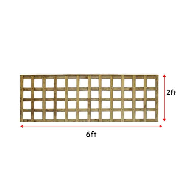 trellis fence 2x6 1