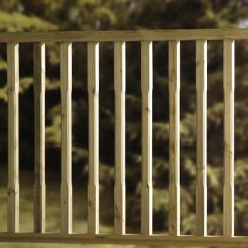 Stop Chamfered Deck Spindle 895 X 41 X 41mm UK Bricks, Timber, Pavers