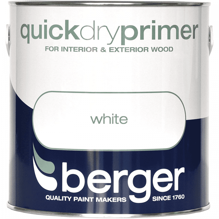 BERGER QUICK DRY PRIMER UNDERCOAT WHITE 2