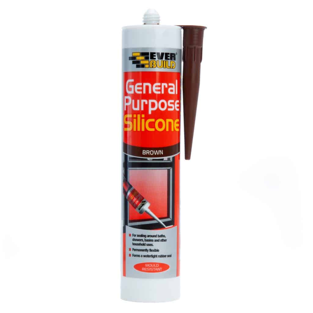 GENERAL PURPOSE SILICONE (BROWN) (280ML) (EACH) Buildland Ltd