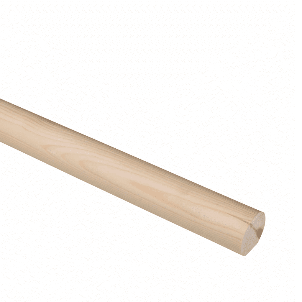 Pine Mopstick Handrail 45 X 45mm UK Bricks, Timber, Pavers, and