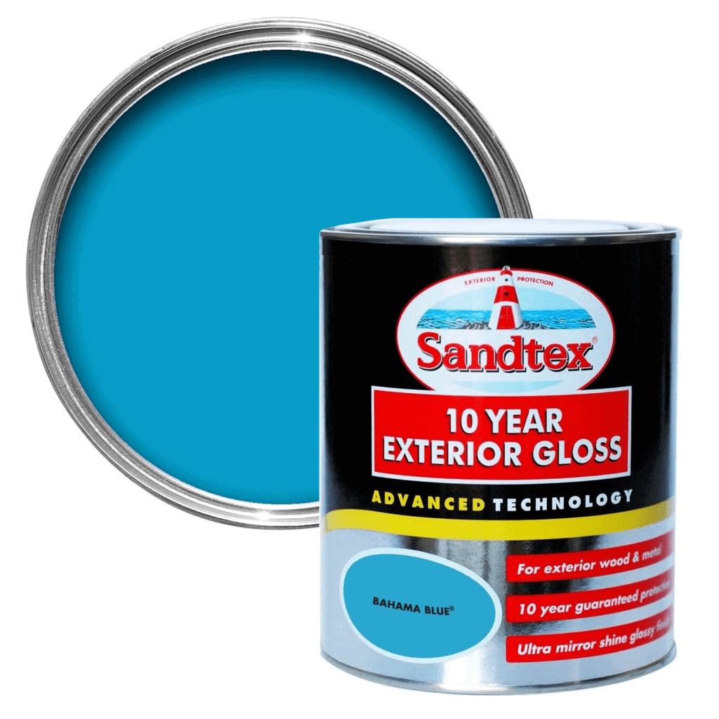 SANDTEX 10 YEAR EXTERIOR GLOSS (BAHAMA BLUE) (750ML) EACH Buildland Ltd