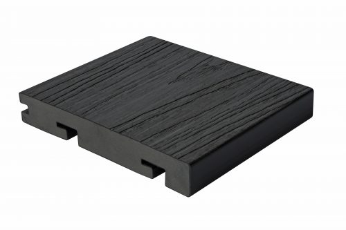 Composite Hd Bullnose Solid Board 150 X 22.5mm 3.6m  - Carbon