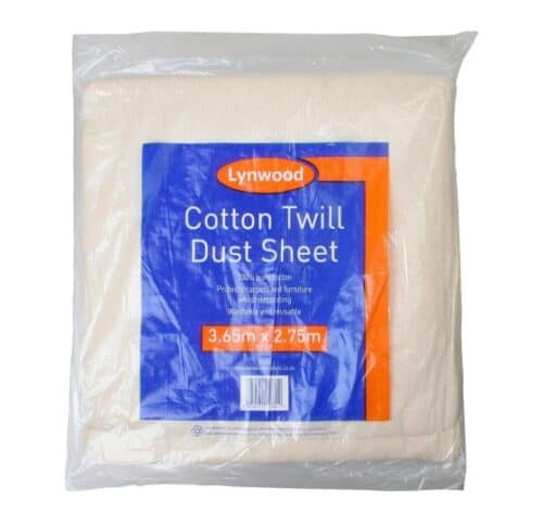 Lynwood Cotton Dust Sheet 9 X 12'