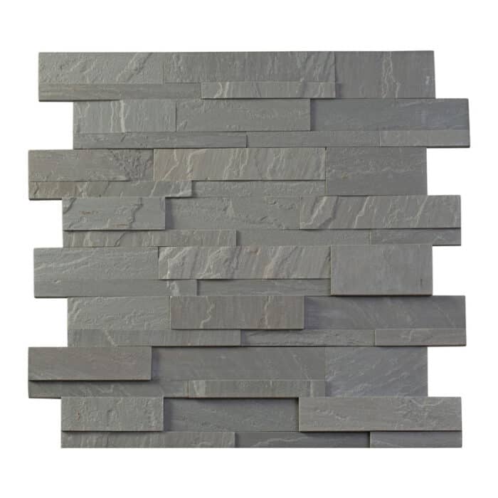 silver grey sandstone wall cladding 1