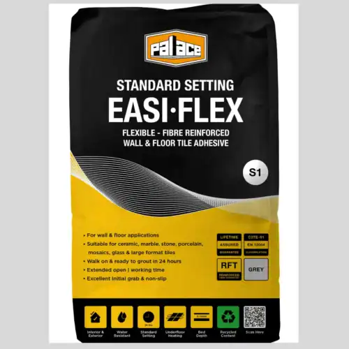 Easi-Flex S1  Flex Tile Adhesive Grey 20 Kg