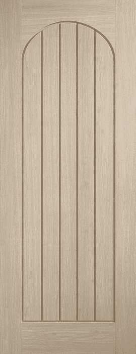 Blonde Oak Mexicano Arched Square Top