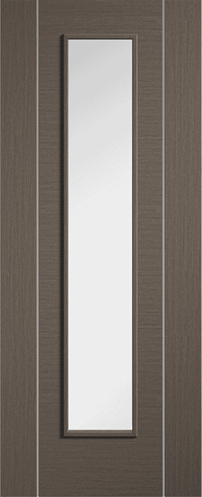 Chocolate Grey Alcaraz Long Light Glazed